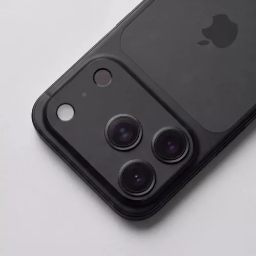 iPhone 18 Pro Fekete Tech-protect Camalloy Fit+ kameravédő-5906302324989 6 kép