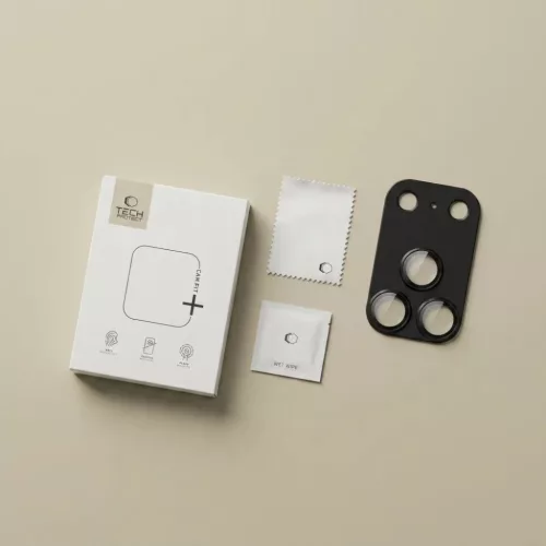 iPhone 18 Pro Fekete Tech-protect Camfull Fit+ kameravédő-5906302325023 9 kép