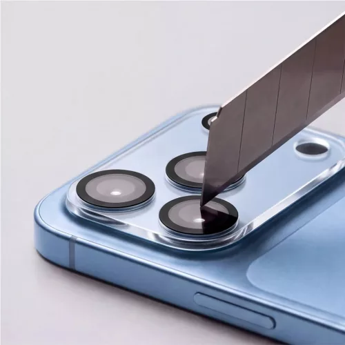 iPhone 18 Pro Clear Tech-protect Cam Fit+ kameravédő-5906302324965 5 kép