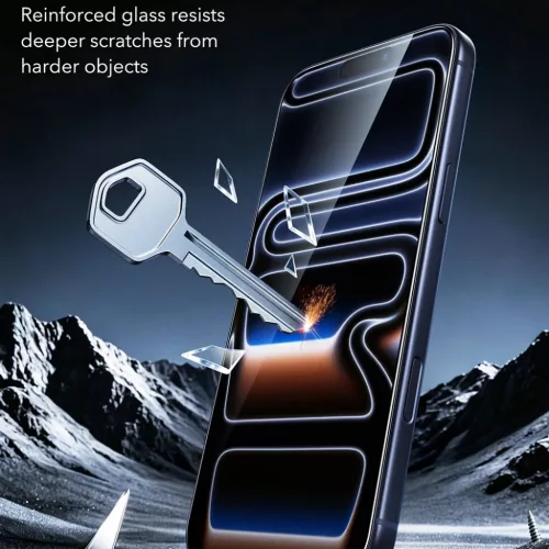 iPhone 18 Pro / iPhone 17 Pro fekete ESR UltraFit Armorite 2 darabos k-4894240306628 5 kép