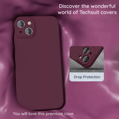  Honor 600 Smart világoslila Techsuit SoftFlex tok-5949419383296 7 kép