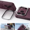iPhone 18 Pro / iPhone 17 Pro matt mélybordó ESR Cyber Armor kitáma-4894240303924 3 kép
