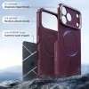 iPhone 18 Pro / iPhone 17 Pro matt mélybordó ESR Cyber Armor kitáma-4894240303924 4 kép
