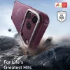 iPhone 18 Pro / iPhone 17 Pro matt mélybordó ESR Cyber Armor kitáma-4894240303924 5 kép