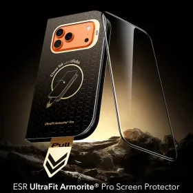 iPhone 18 Pro / iPhone 17 Pro fekete ESR UltraFit Armorite Pro képern-4894240306741 2 kép