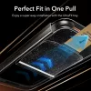iPhone 18 Pro fekete ESR Privacy Armorite UltraFit kijelzővédő fól-4894240305850 7 kép