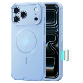 iPhone 18 Pro / iPhone 17 Pro világoskék ESR Cyber HaloLock tok-4894240303634 1 kép