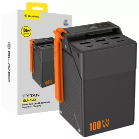 Blavec BJ-50 Tytan 50000 mAh 100 W powerbank fekete-5900217505341 1 kép