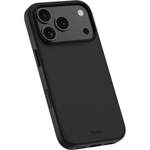  iPhone 18 Pro/17 Pro fekete Benks Vita Pro mágneses szilikontok kame-6948005923891 2 kép
