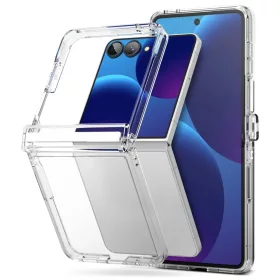 Galaxy Z Flip 8 Átlátszó Ringke Fusion Flap tok