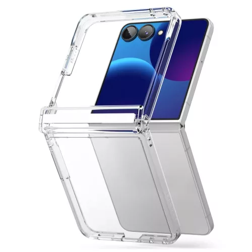  Galaxy Z Flip 8 Átlátszó Ringke Fusion Flap tok-8800328819399 2 kép