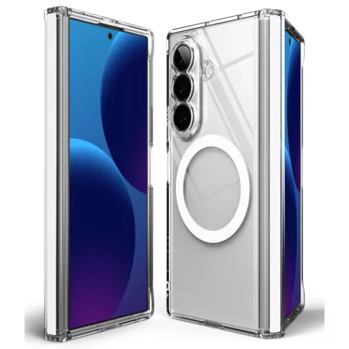  Samsung Galaxy Z Fold 8 Ultra átlátszó Ringke Fusion Flap Magnetic-8800328819320 3 kép