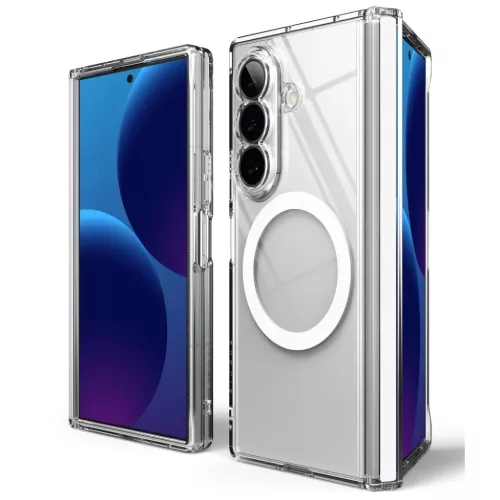  Samsung Galaxy Z Fold 8 Ultra átlátszó Ringke Fusion Flap Magnetic-8800328819320 4 kép
