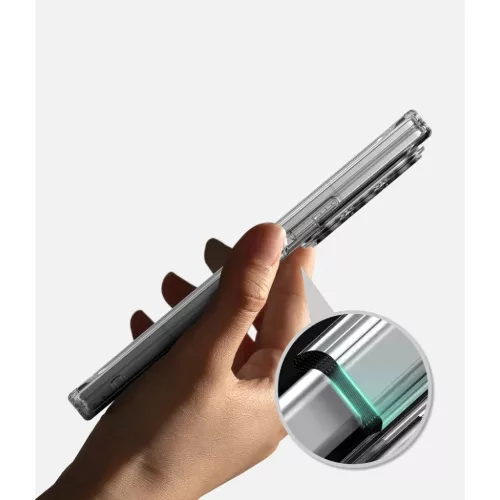  Samsung Galaxy Z Fold 8 Ultra átlátszó Ringke Fusion Flap Magnetic-8800328819320 7 kép