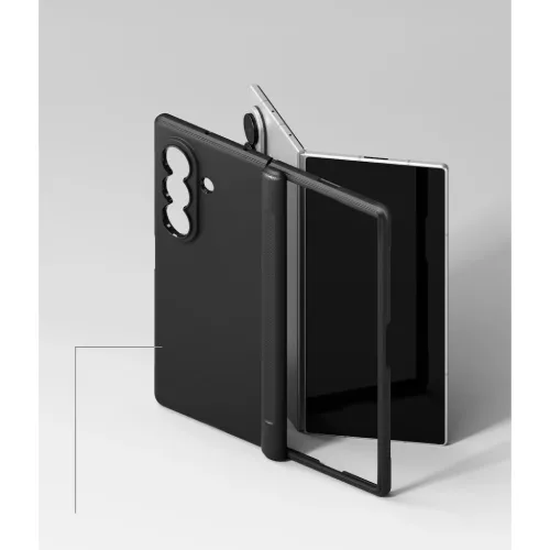  Samsung Galaxy Z Fold 8 Ultra fekete Ringke Onyx Flap mágneses MagSa-8800380460454 6 kép