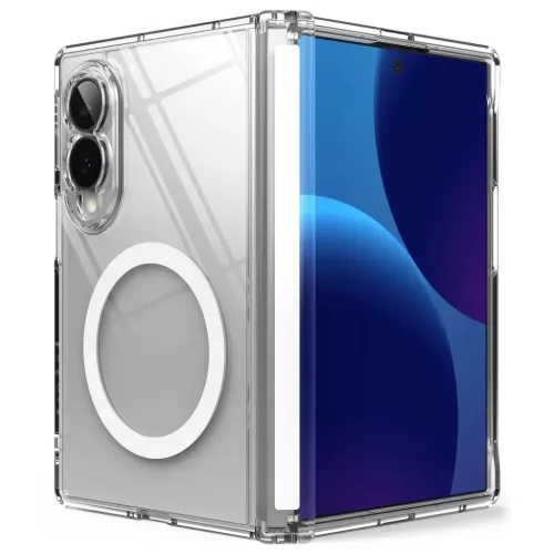  Galaxy Z Fold 8 Átlátszó Ringke Fusion Flap Magnetic MagSafe tok-8800328819368 3 kép