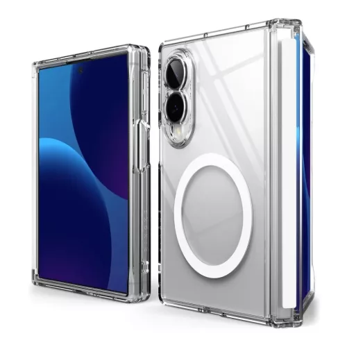  Galaxy Z Fold 8 Átlátszó Ringke Fusion Flap Magnetic MagSafe tok-8800328819368 4 kép