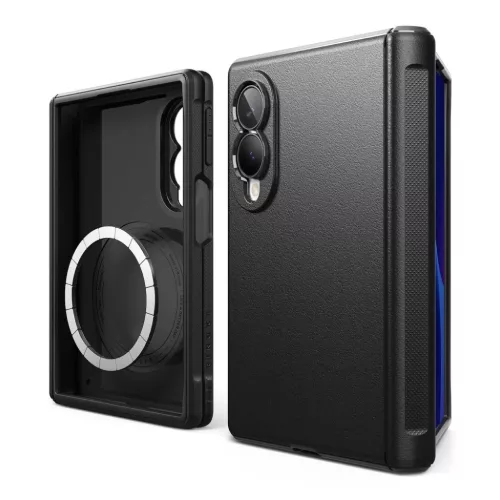  Samsung Galaxy Z Fold 8 Fekete Ringke Onyx Flap MagSafe mágneses tok-8800380460539 3 kép