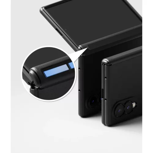  Samsung Galaxy Z Fold 8 Fekete Ringke Onyx Flap MagSafe mágneses tok-8800380460539 6 kép