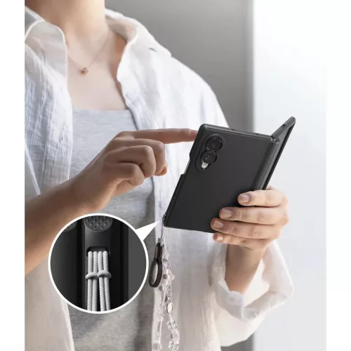  Samsung Galaxy Z Fold 8 Fekete Ringke Onyx Flap MagSafe mágneses tok-8800380460539 8 kép