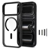  iPhone 17 Pro / 18 Pro fekete/átlátszó Tech-Protect Magmat MagSafe-5906302325283 2 kép