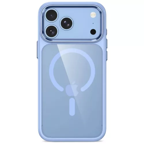  iPhone 17 Pro / 18 Pro világoskék–átlátszó Tech-Protect Magmat-5906302341740 3 kép