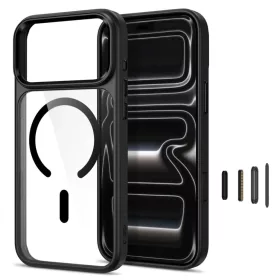  Apple iPhone 17 Pro Max / 18 Pro Max Fekete/átlátszó Tech-Protect -5906302325290 2 kép