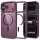  iPhone 17 Pro Max / 18 Pro Max sötét cseresznye/átlátszó Tech-Pr-5906302341771 1 kép