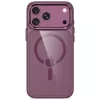  iPhone 17 Pro Max / 18 Pro Max sötét cseresznye/átlátszó Tech-Pr-5906302341771 3 kép