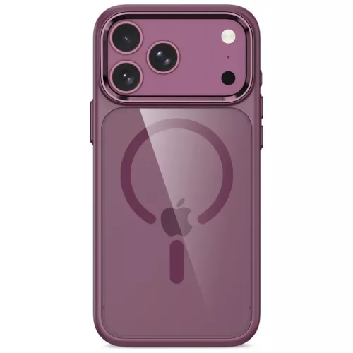  iPhone 17 Pro Max / 18 Pro Max sötét cseresznye/átlátszó Tech-Pr-5906302341771 3 kép