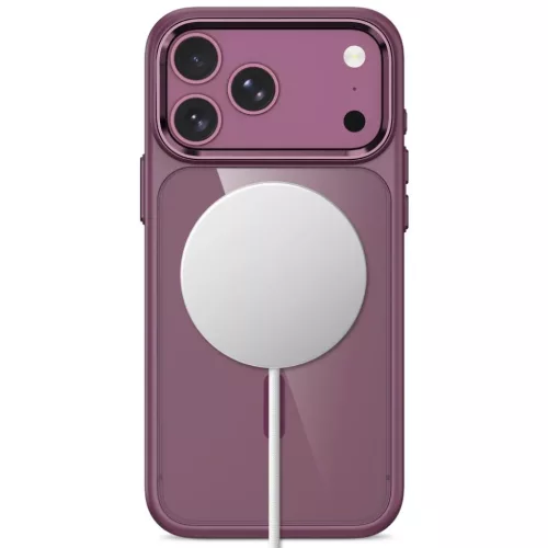  iPhone 17 Pro Max / 18 Pro Max sötét cseresznye/átlátszó Tech-Pr-5906302341771 4 kép