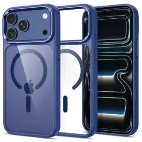  Apple iPhone 17 Pro Max / 18 Pro Max Mélykék/Átlátszó Tech-Prote-5906302341733 1 kép