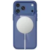  Apple iPhone 17 Pro Max / 18 Pro Max Mélykék/Átlátszó Tech-Prote-5906302341733 4 kép