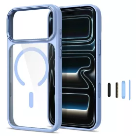  iPhone 17 Pro Max / 18 Pro Max világoskék-átlátszó Tech-Protect -5906302341757 2 kép