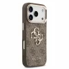  iPhone 18 Pro barna Guess PU 4G fém logós pántos tok-3666339676834 5 kép