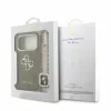  iPhone 18 Pro barna Guess PU 4G fém logós pántos tok-3666339676834 8 kép