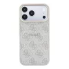  iPhone 18 Pro rózsaszín Guess 4G aranykeretes dombornyomott MagSafe-3666339655181 3 kép