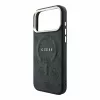  iPhone 18 Pro fekete Guess PU bőr 4G arany keretes dombornyomott Mag-3666339655068 5 kép