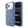  iPhone 18 Pro Kék Guess PU műbőr 4G aranykeretes dombornyomott Mag-3666339655143 1 kép