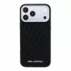  iPhone 18 Pro fekete Karl Lagerfeld PU gránitmintás MagSafe féltok-3666339660048 3 kép