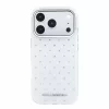  iPhone 18 Pro Fehér Karl Lagerfeld IML strasszköves MagSafe tok-3666339650612 3 kép