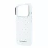  iPhone 18 Pro Fehér Karl Lagerfeld IML strasszköves MagSafe tok-3666339650612 5 kép