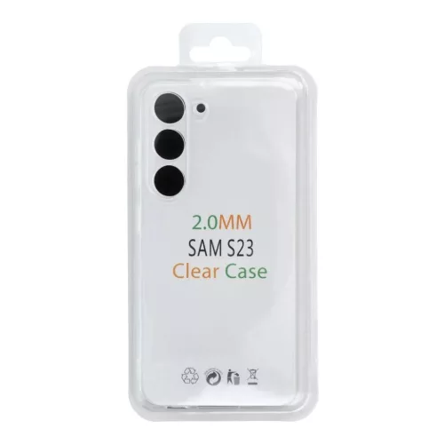  Samsung S25 FE / S26 FE átlátszó 2 mm-es Clear Case tok dobozban-5903396489280 6 kép