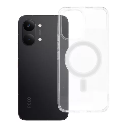  Poco X8 Pro Max 5G átlátszó MagSafe-kompatibilis tok (MID)-5903396491412 6 kép