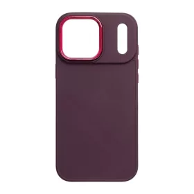  iPhone 17 Pro Max / 18 Pro Max sötét cseresznye Frame tok-5903396480485 1 kép