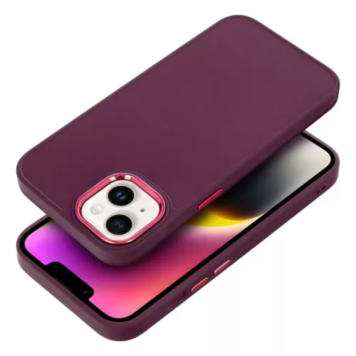  iPhone 17 Pro Max / 18 Pro Max sötét cseresznye Frame tok-5903396480485 1 kép