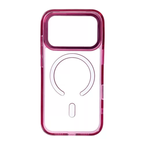  iPhone 17 Pro Max / 18 Pro Max sötét cseresznye Frame Clear Hybrid -5903396482014 1 kép