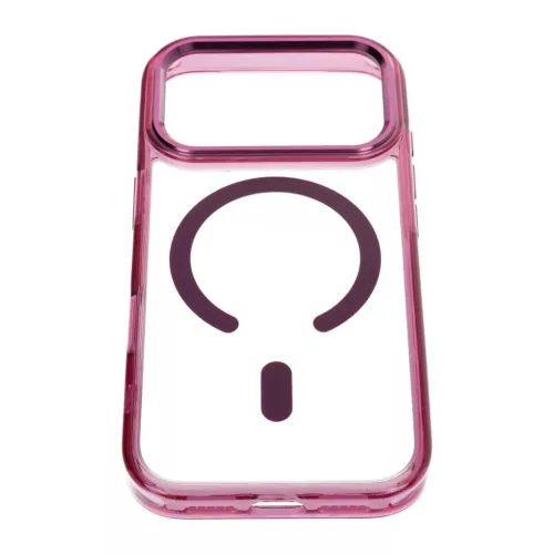  iPhone 17 Pro Max / 18 Pro Max sötét cseresznye Frame Clear Hybrid -5903396482014 4 kép