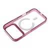 iPhone 17 Pro Max / 18 Pro Max sötét cseresznye Frame Clear Hybrid -5903396482014 6 kép