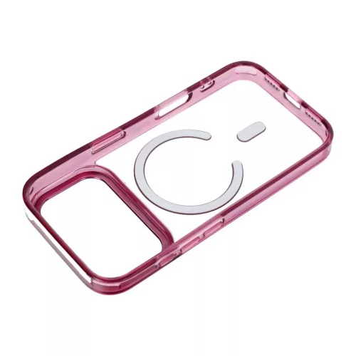  iPhone 17 Pro Max / 18 Pro Max sötét cseresznye Frame Clear Hybrid -5903396482014 6 kép